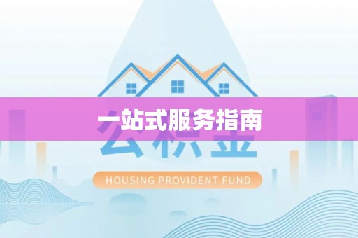 保定一站式服务指南