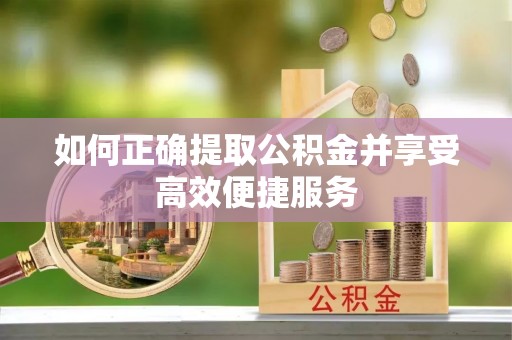 保定如何正确提取公积金并享受高效便捷服务