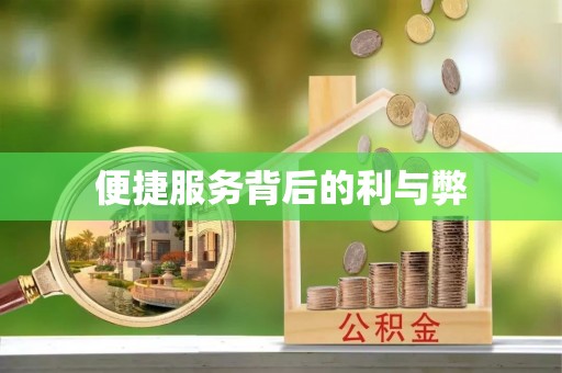 保定便捷服务背后的利与弊